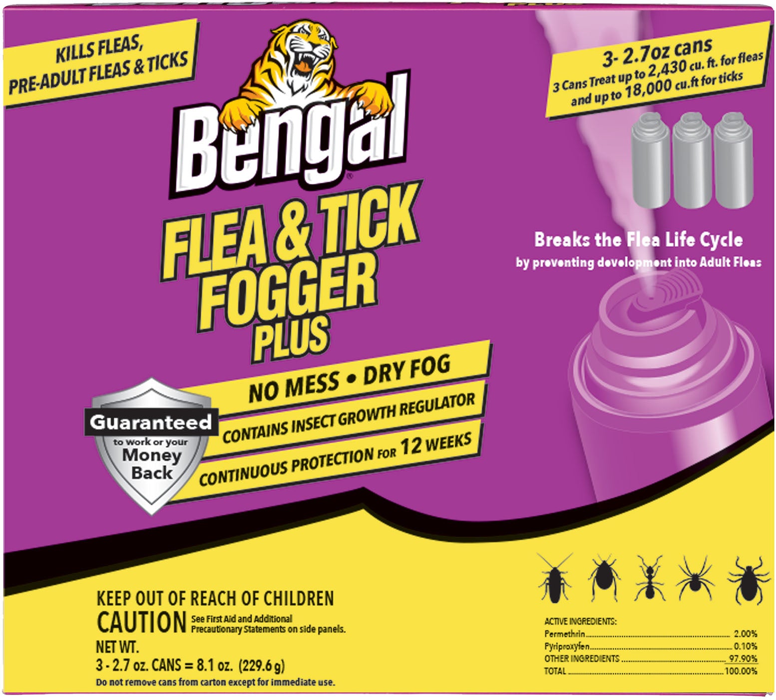 Flea Tick Fogger Plus