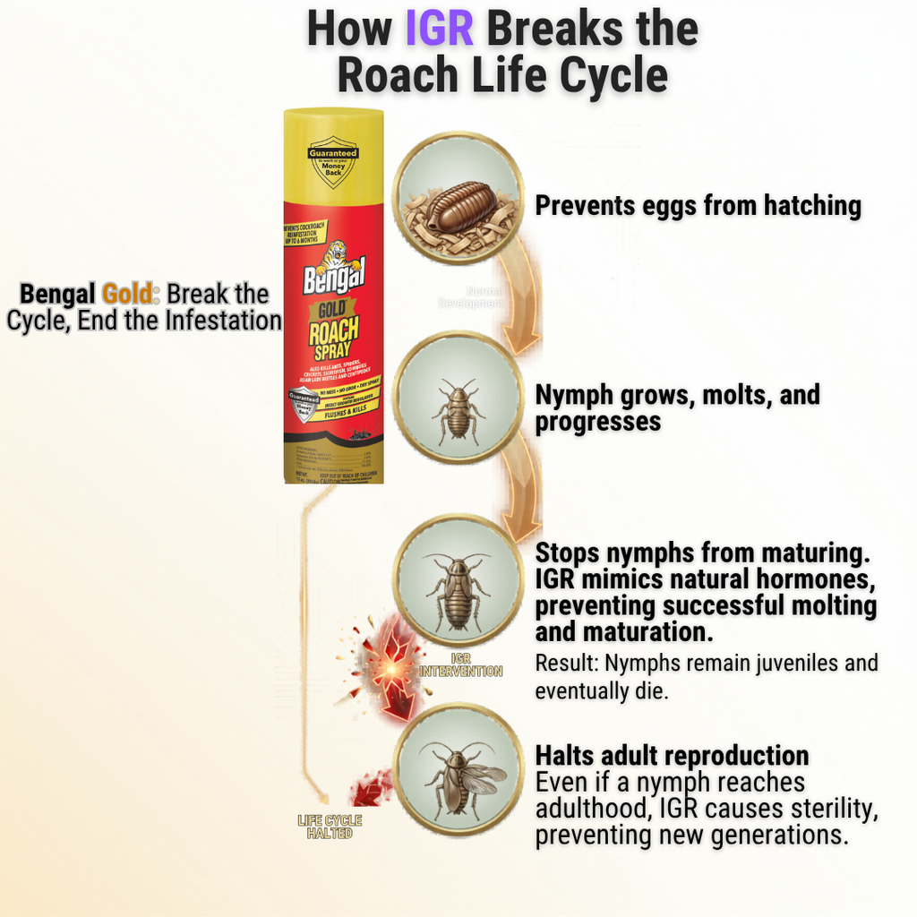 Gold Roach Spray