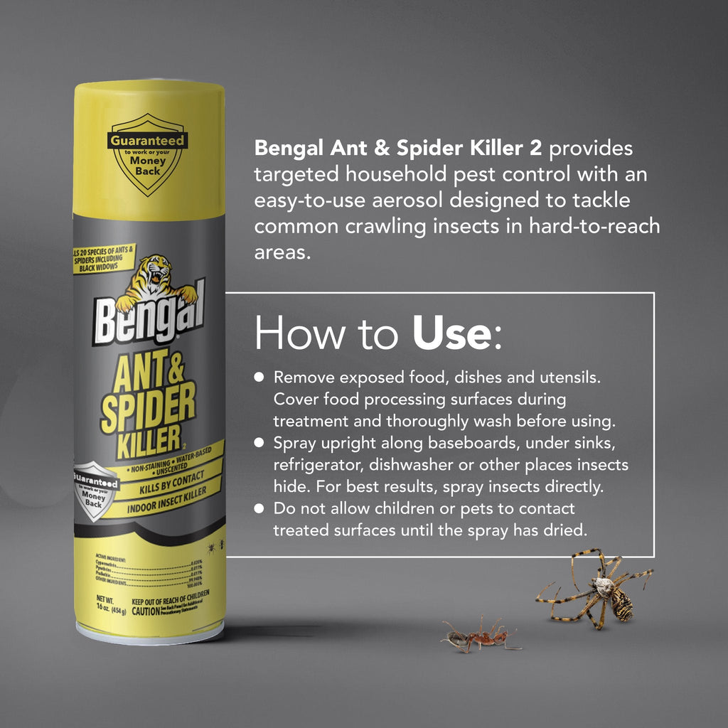 Bengal Ant & Spider Killer how to use