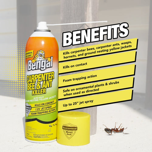 Bengal Carpenter Bee & Ant Killer benefits