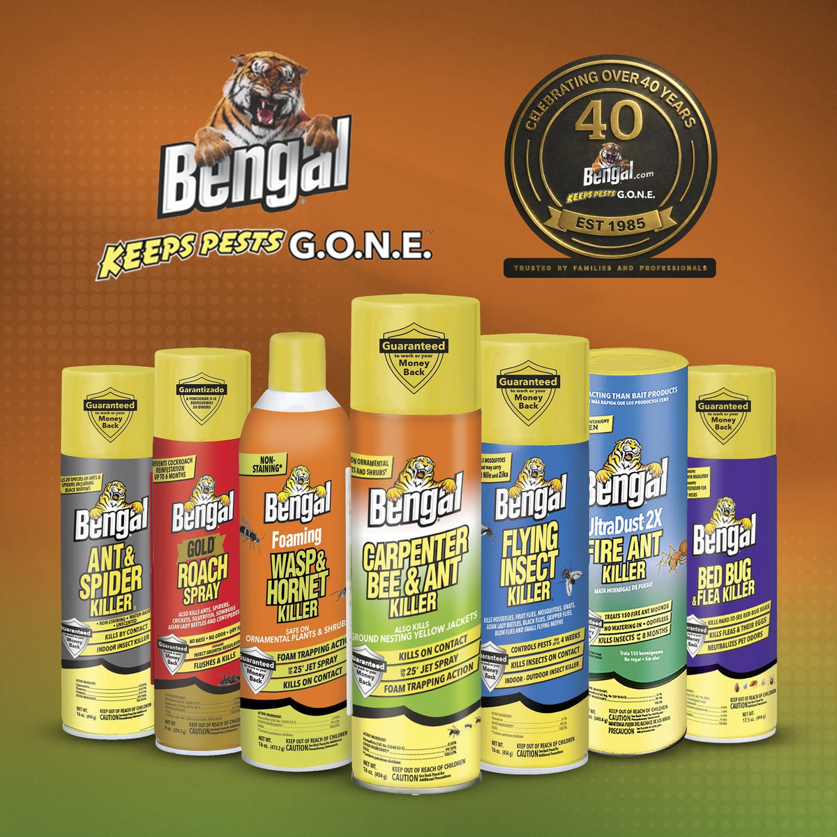 Bengal product lineup