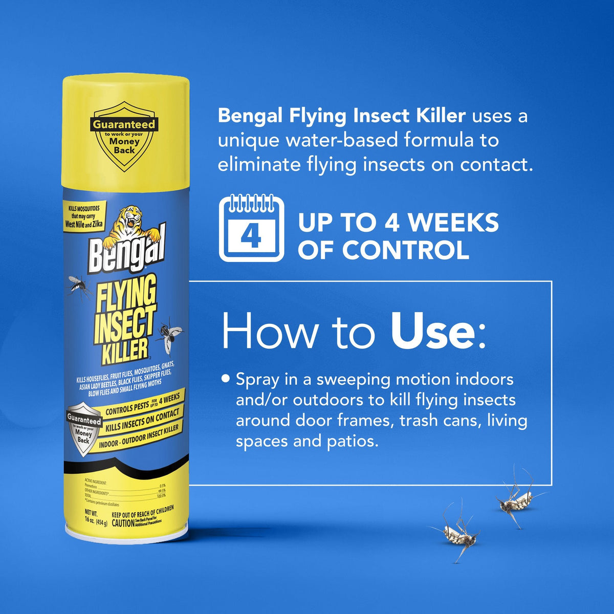 Bengal Flying Insect Killer how to use