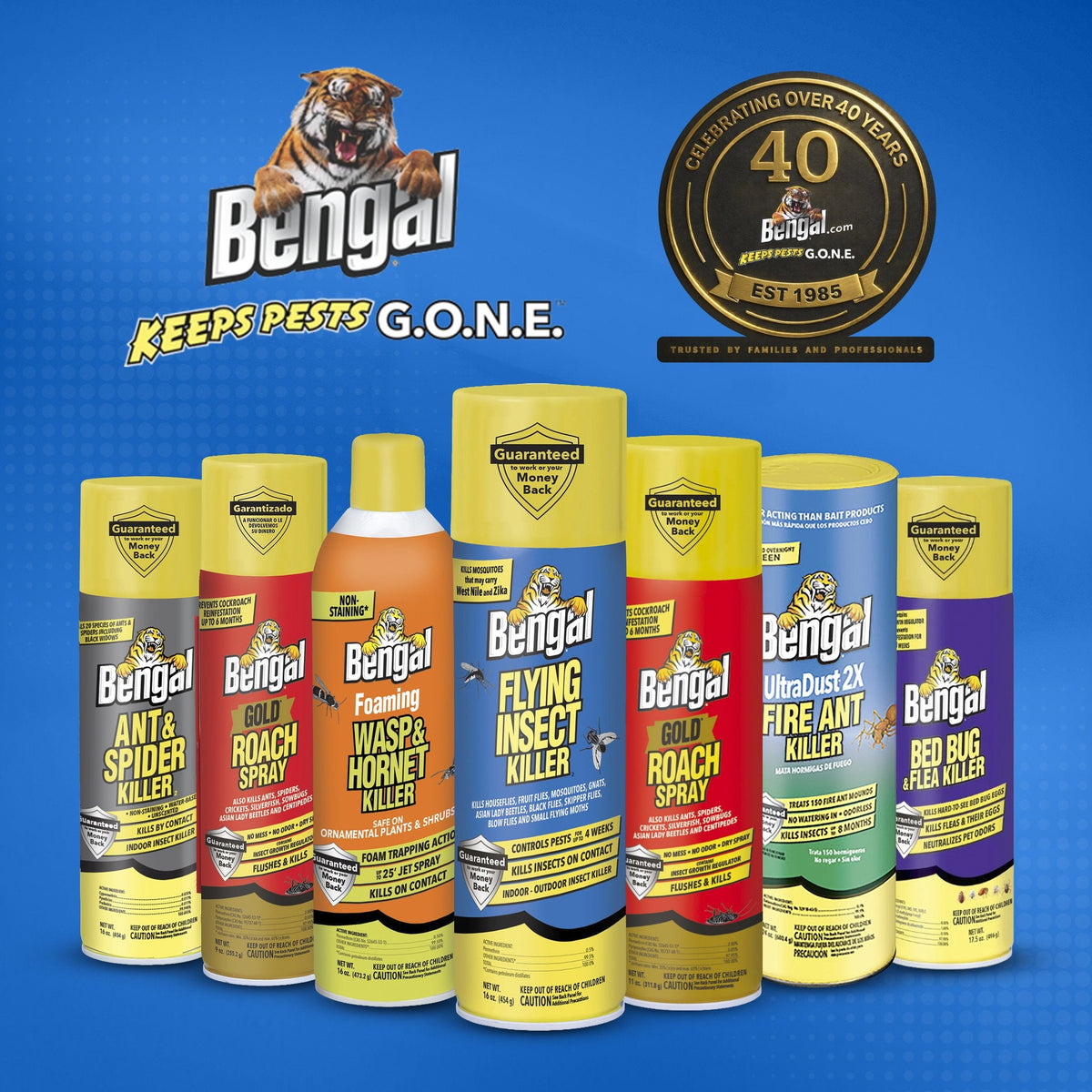 Bengal product lineup