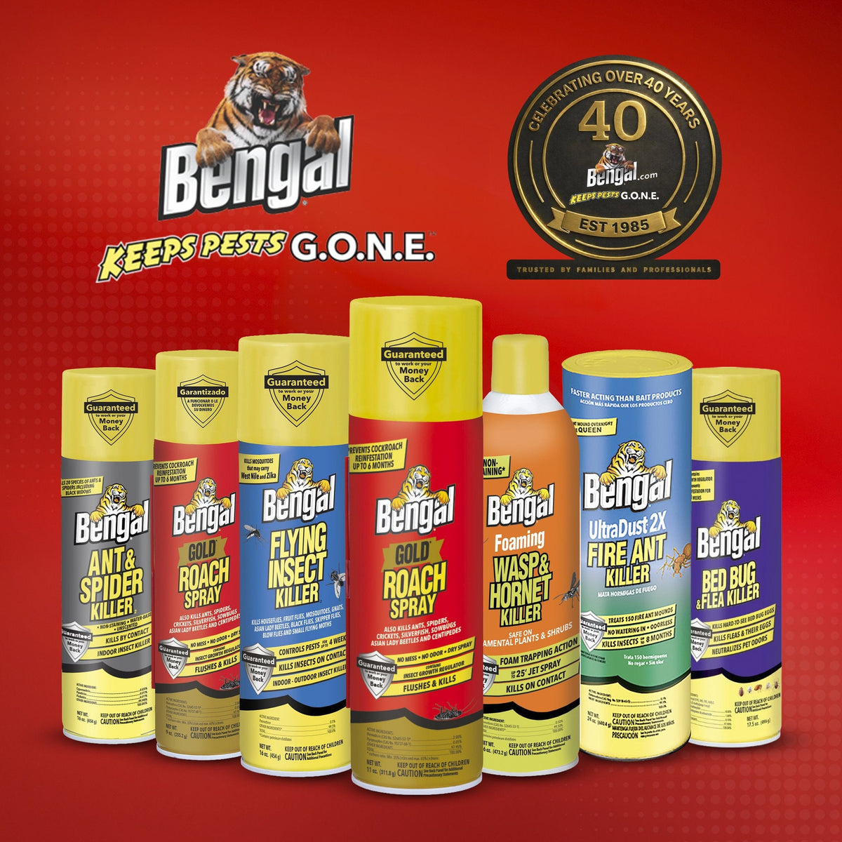 Bengal product lineup