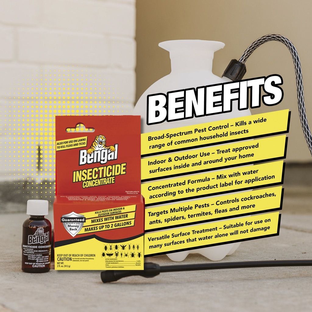 Bengal Insecticide Concentrate benefits