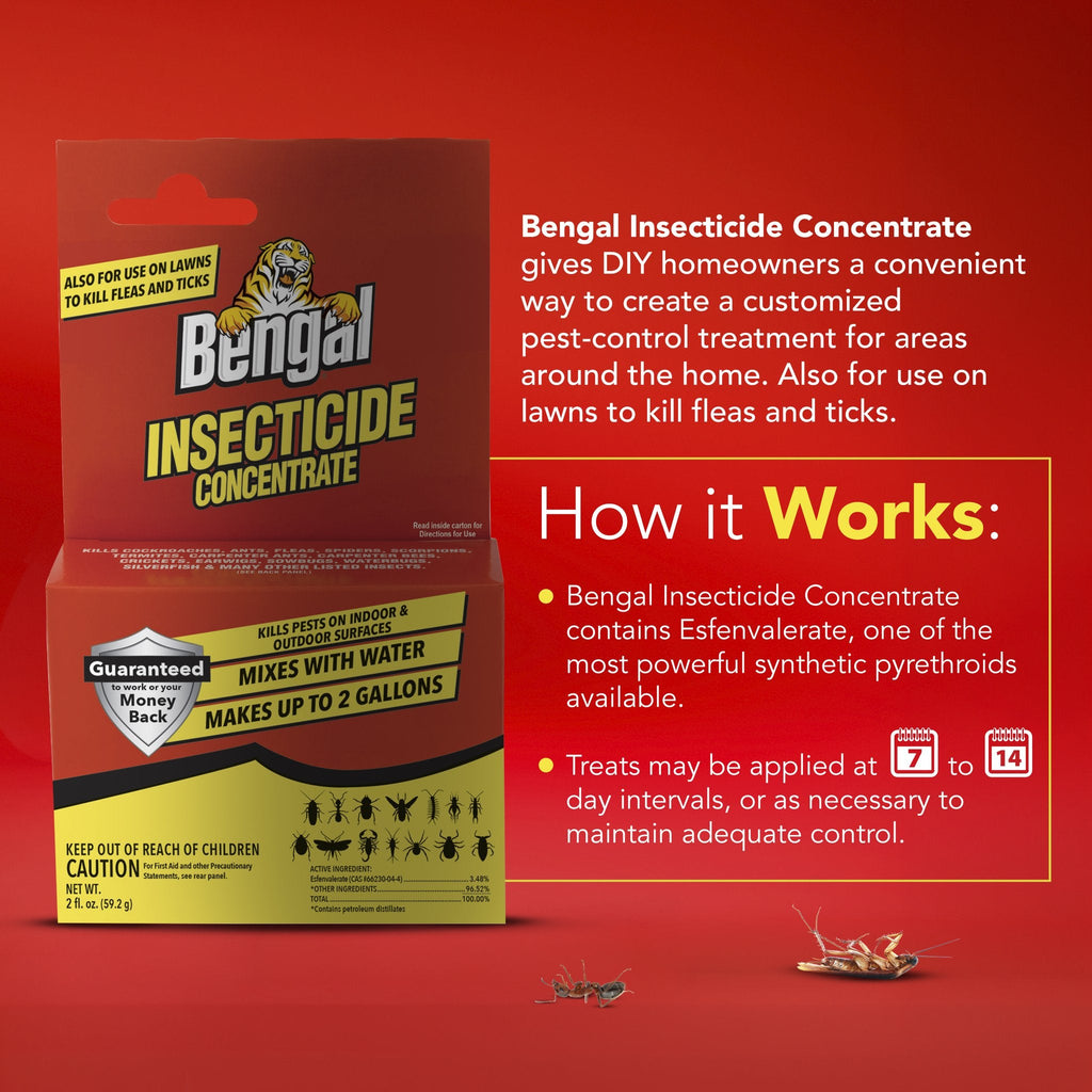 Bengal Insecticide Concentrate how it works