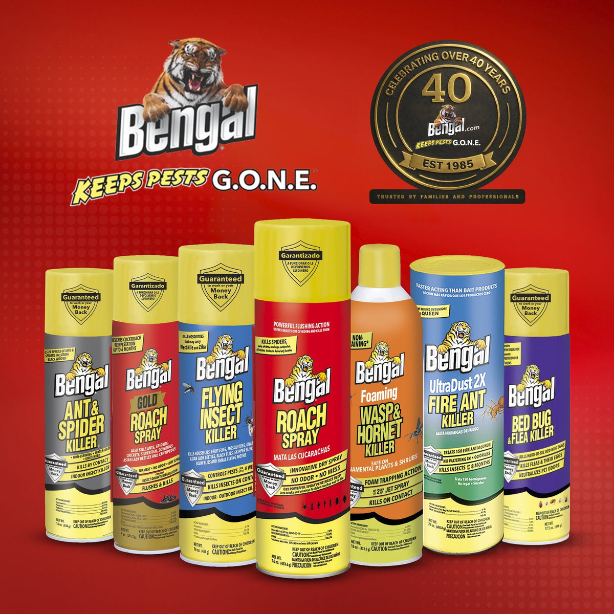 Bengal product lineup