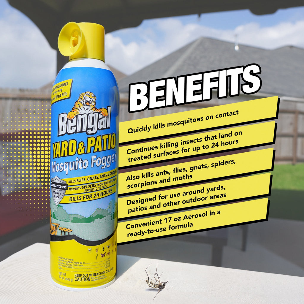 Bengal Yard & Patio Mosquito Fogger benefits